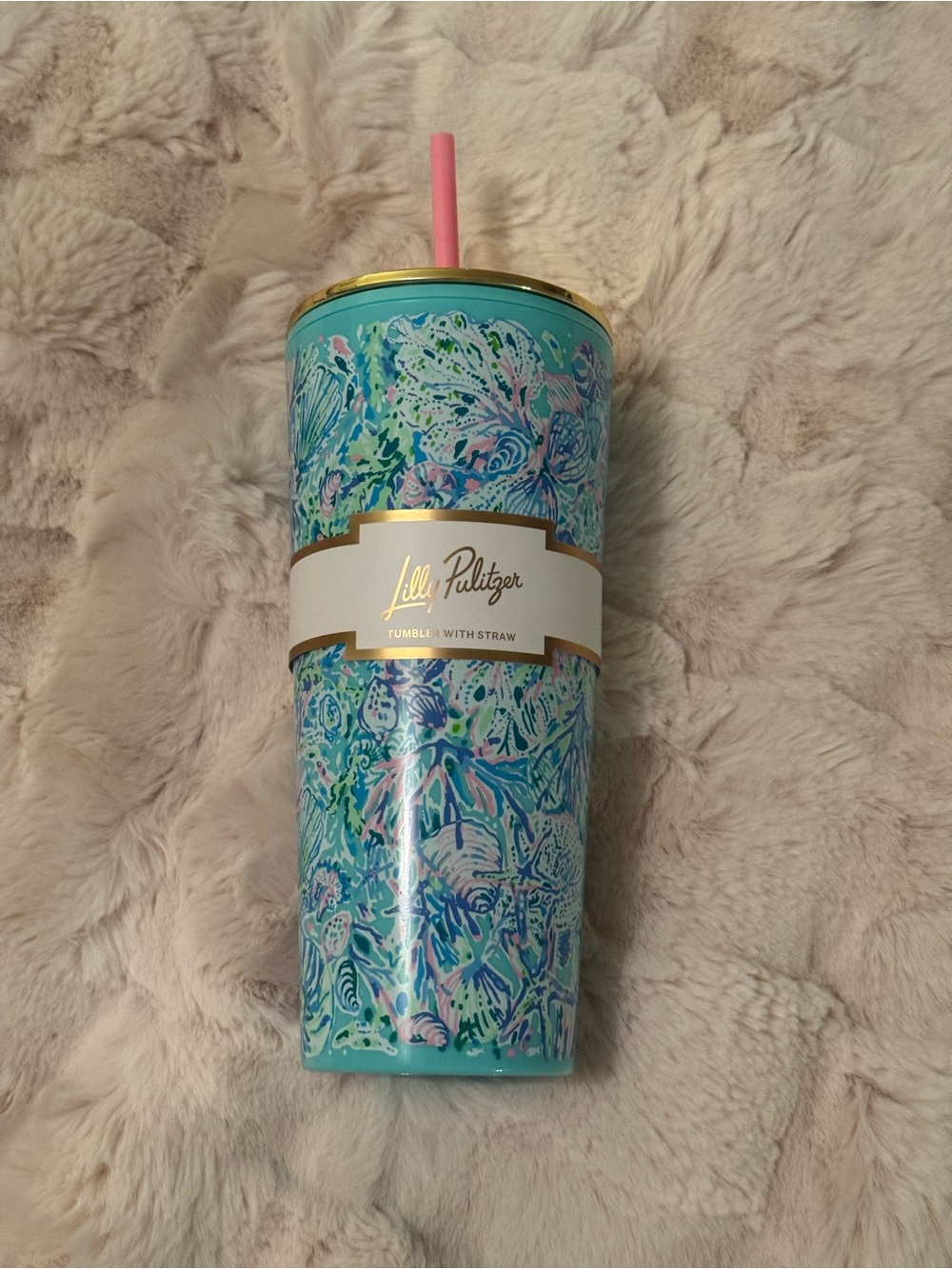 Lilly Pulitzer Tumbler w/ Straw 24 oz – New